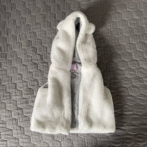 Gymboree bear ear hooded vest